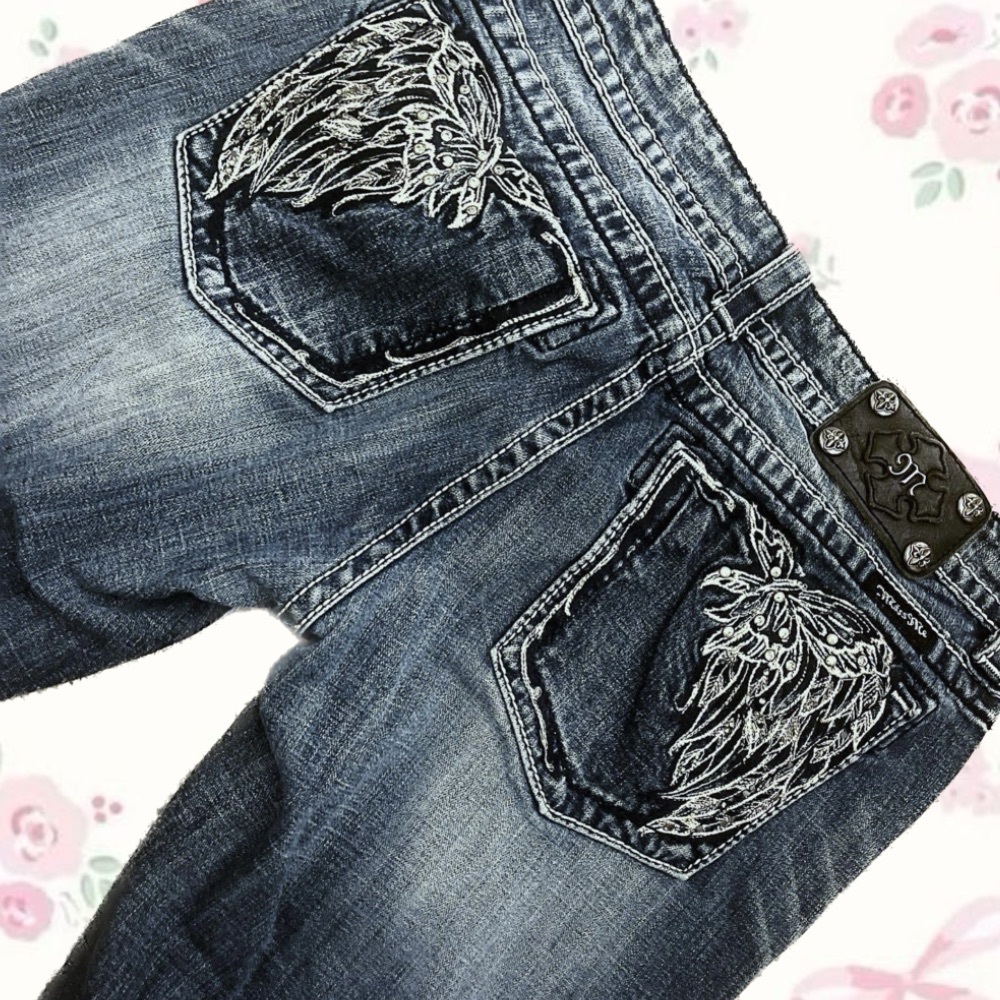 Miss Me Jeans Angel Wing Design